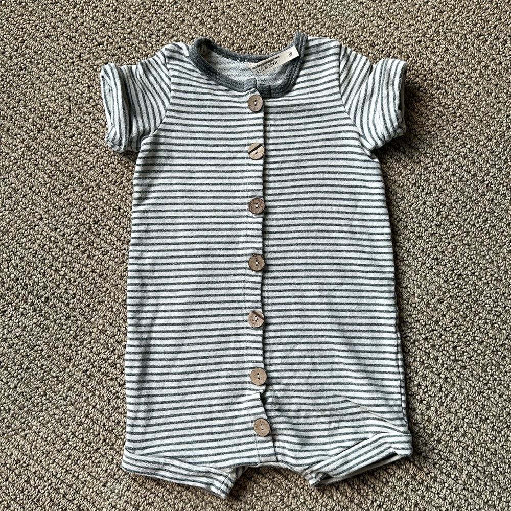 Childhoods Clothing Romper short sleeved shortie rolled